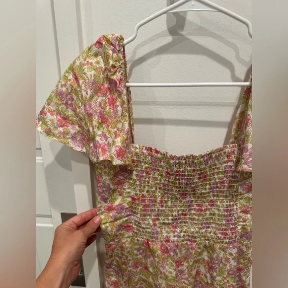 Show Me Your Mumu Smocked Dress Sz M - Picture 3 of 6